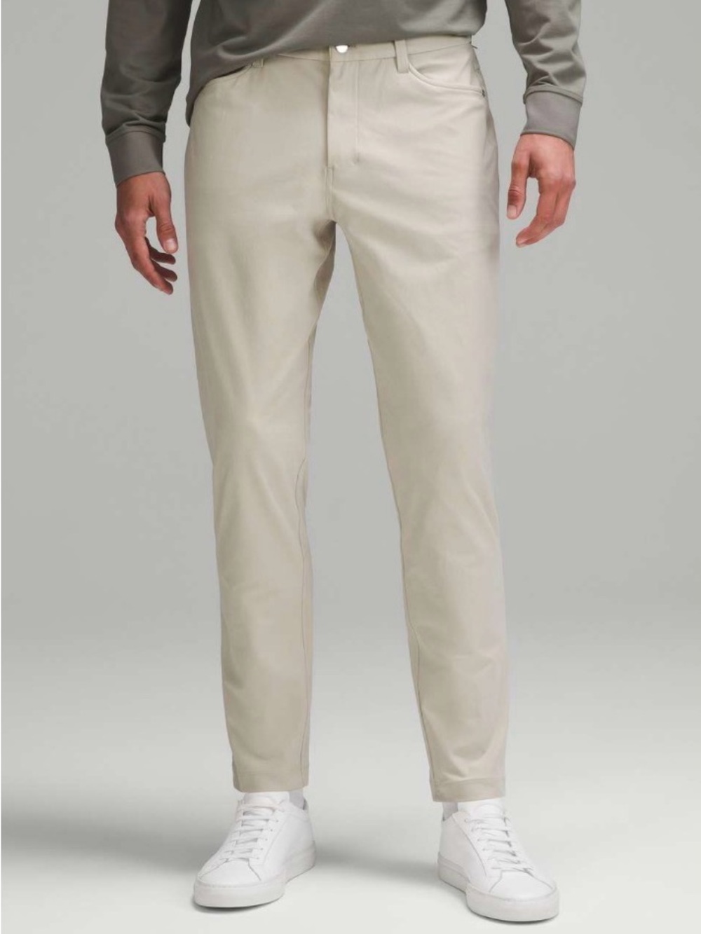 Lululemon ABC Slim-Fit 5 Pocket Pant *Warpstreme
Raw Linen size 36